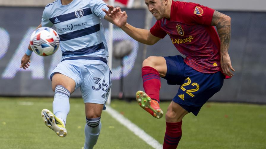 Con 2 goles de Rubín, Real Salt Lake vence 3-1 a Kansas City