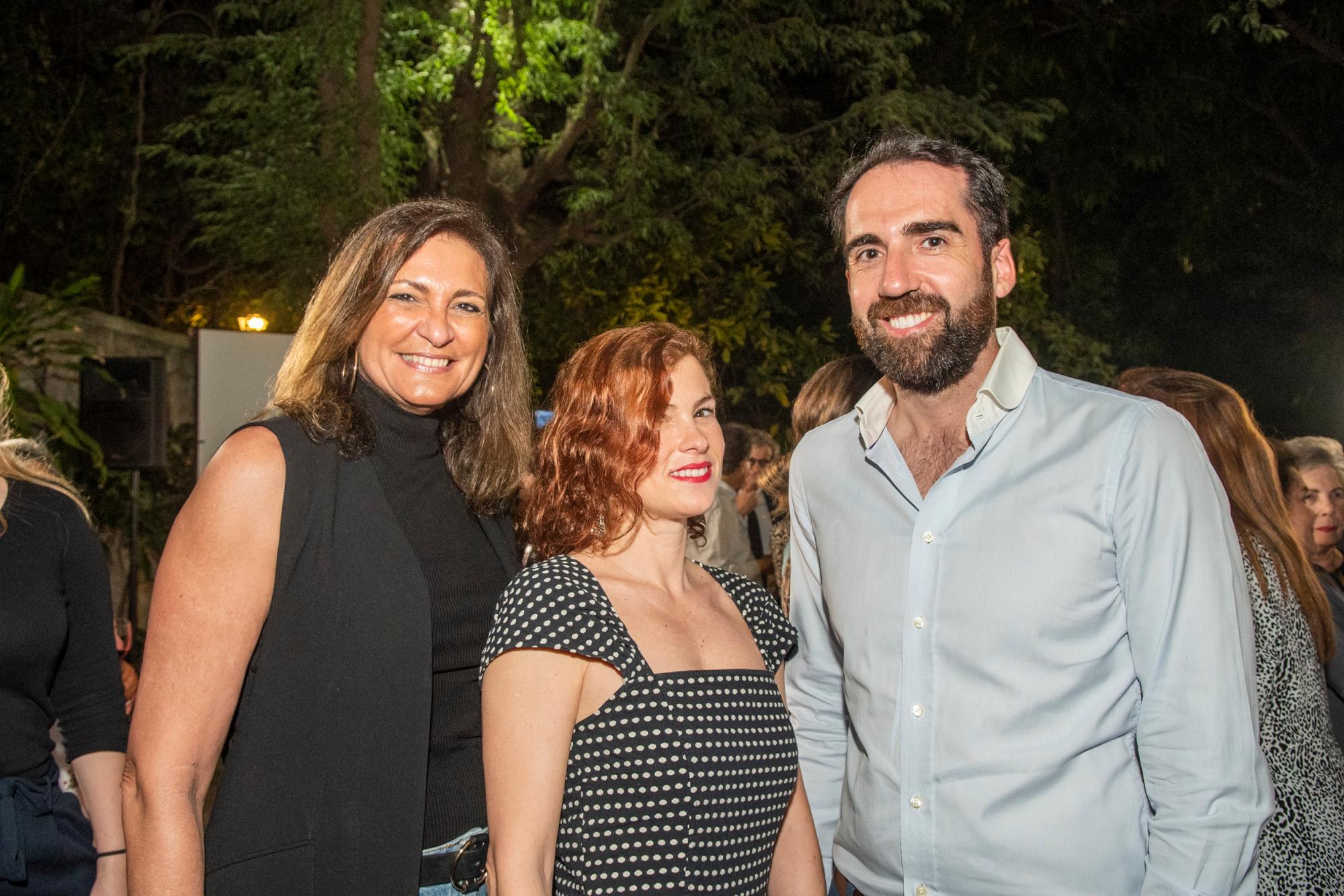 Soledad Carballo, Itziar de Francisco y Héctor Orden.
