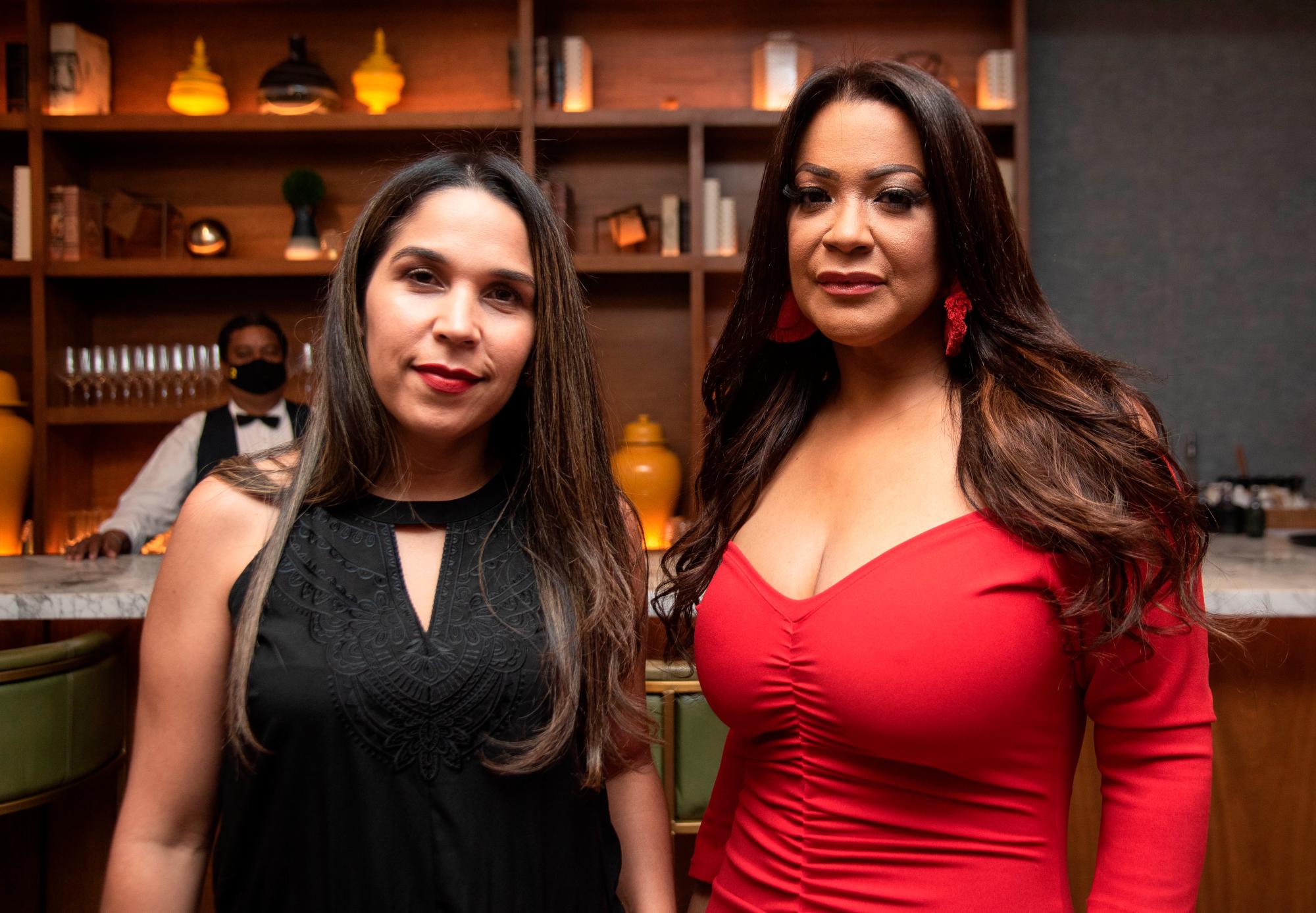 Jenny Santos y Wandy Figueroa.