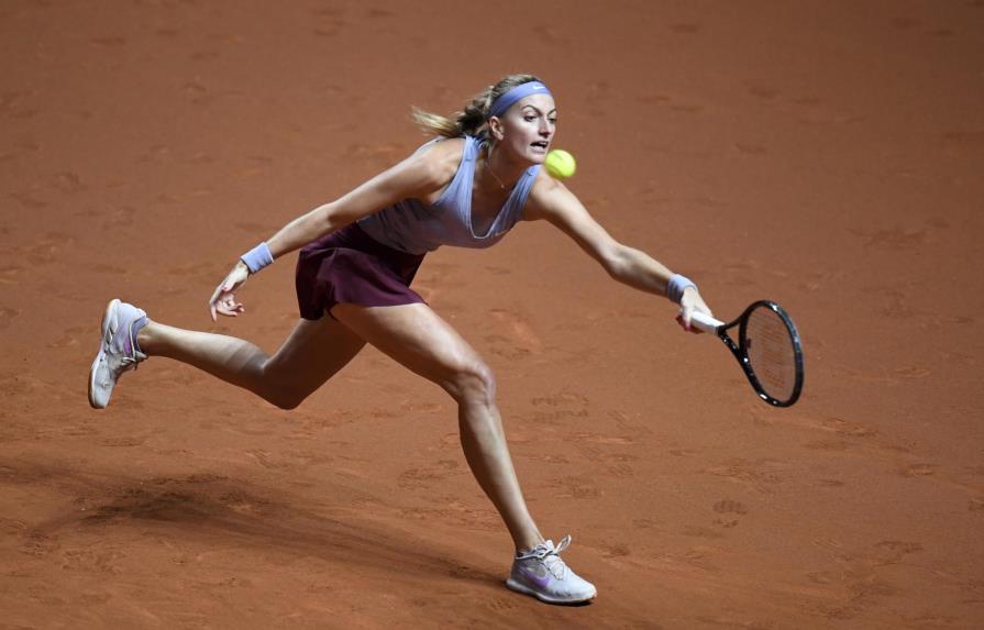 Kvitova inicia con triunfo defensa de su título en Stuttgart