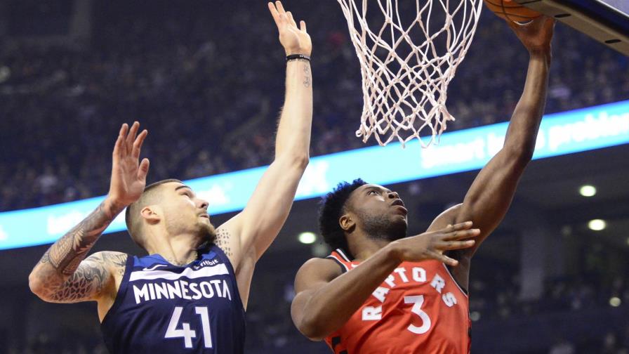 Raptors vencen a Wolves e hilvanan 15ta victoria Raptors vencen a Wolves e hilvanan 15ta victoria