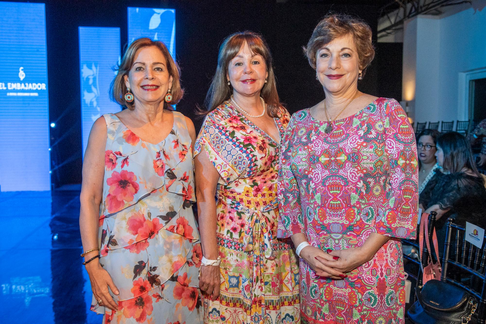 Alice Bournigal, Catherine Cocco y Belkis Cocco.