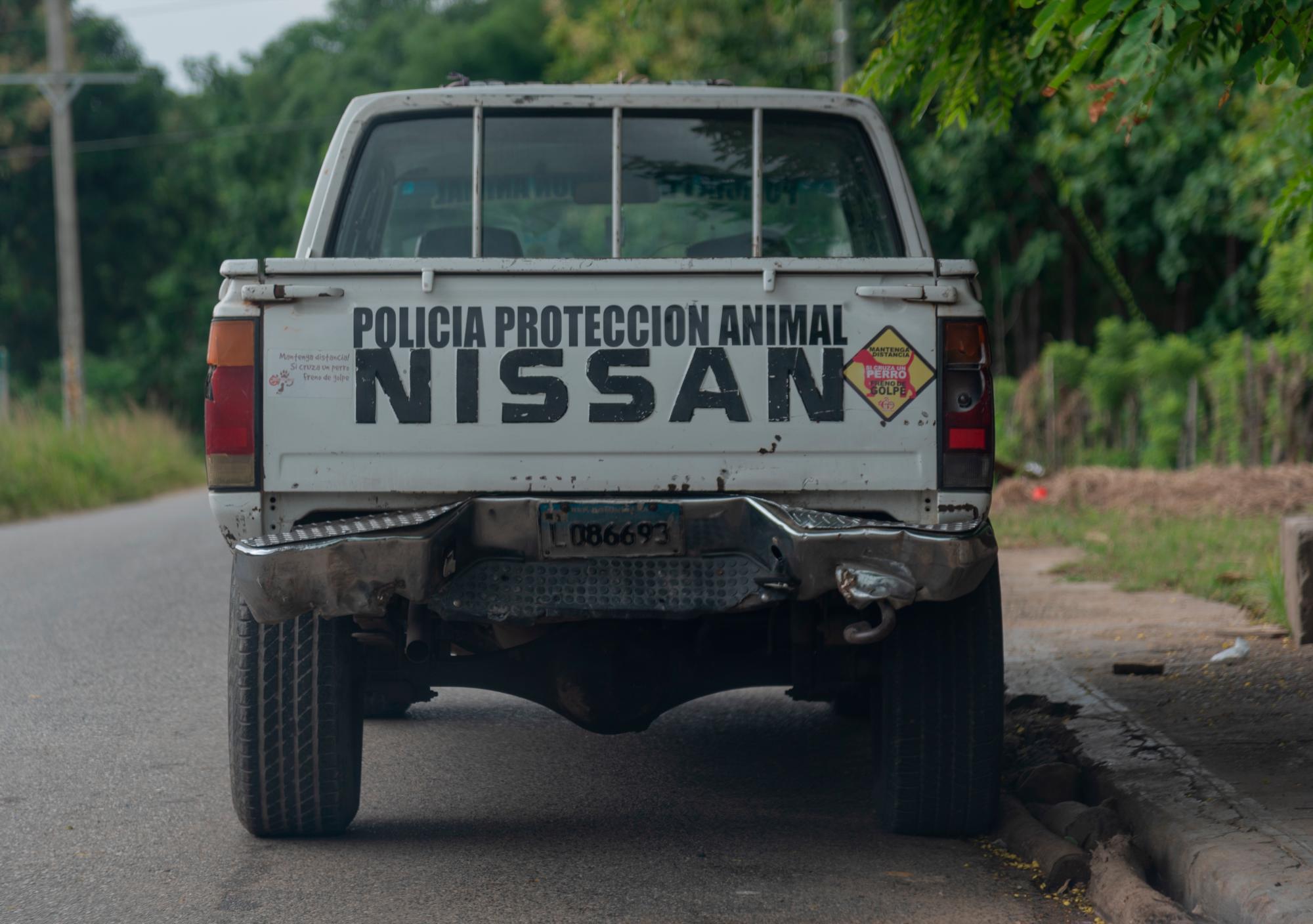 Uno de los vehículos de la brigada(Eddy Vittini)