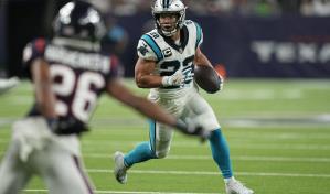 McCaffrey vuelve a entrenar; sigue en duda para el domingo