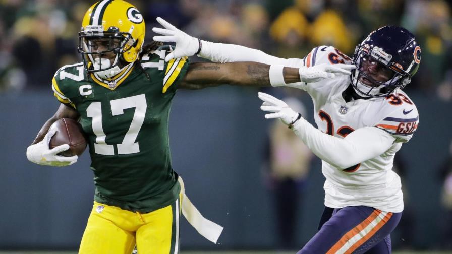 Rodgers lanza 4 TDs en triunfo de Packers sobre Bears