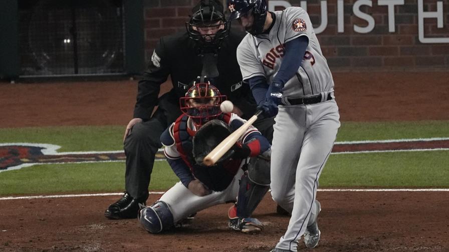 Marwin González sale nuevamente al rescate de los Astros