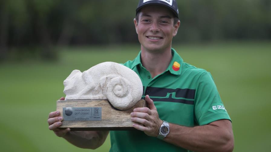 Noruego Hovland supera los nervios y gana Mayakoba Classic Noruego Hovland supera los nervios y gana Mayakoba Classic