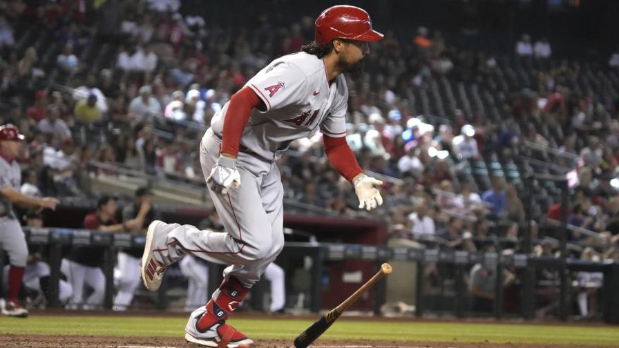 Angelinos vienen de atrás para vencer 8-7 a Diamondbacks Angelinos vienen de atrás para vencer 8-7 a Diamondbacks
