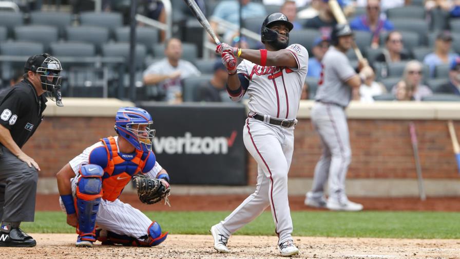 Bravos vencen 6-3 a Mets y se acercan a líderes divisionales Bravos vencen 6-3 a Mets y se acercan a líderes divisionales