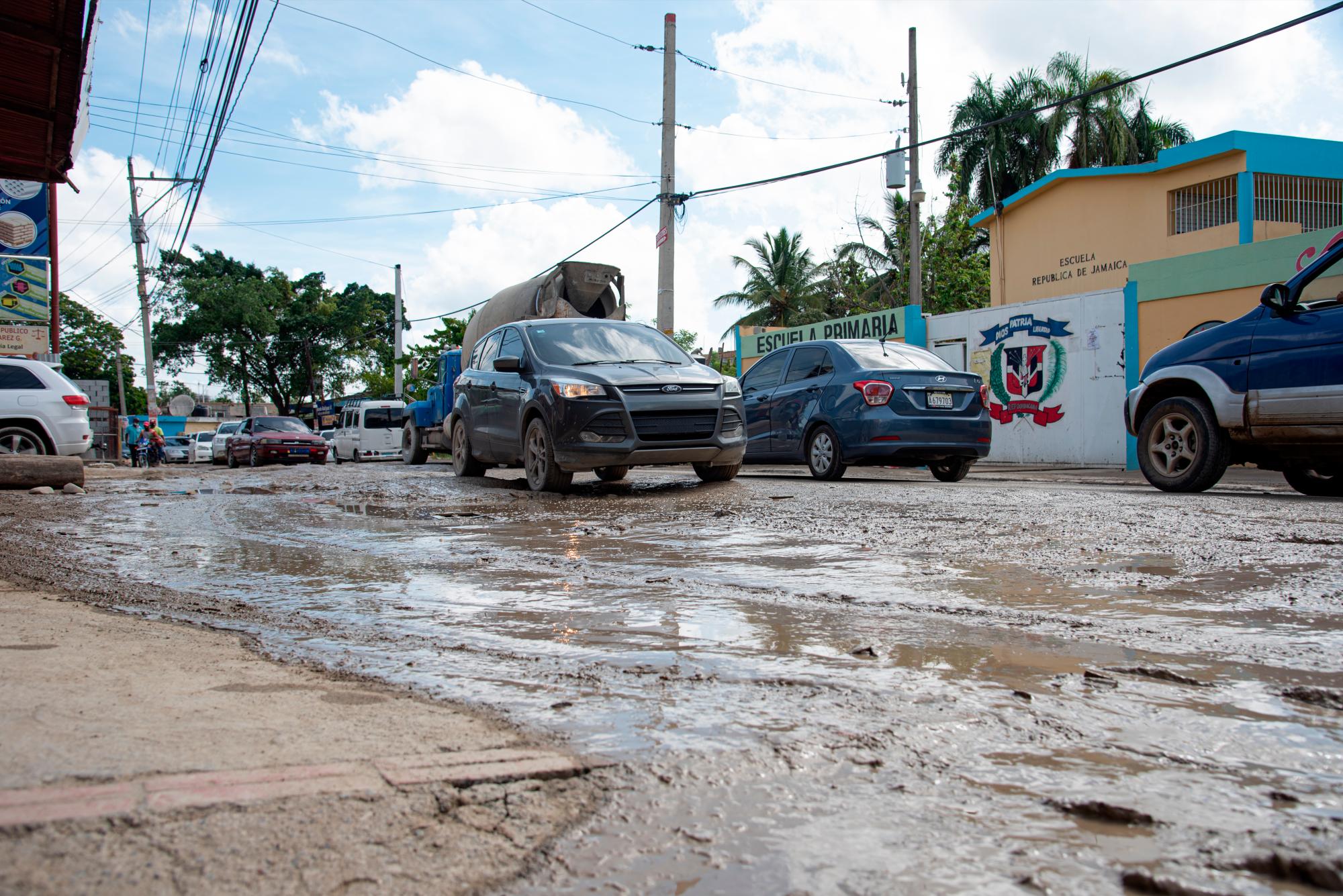 Cuando llueve la situación se torna más complicada.