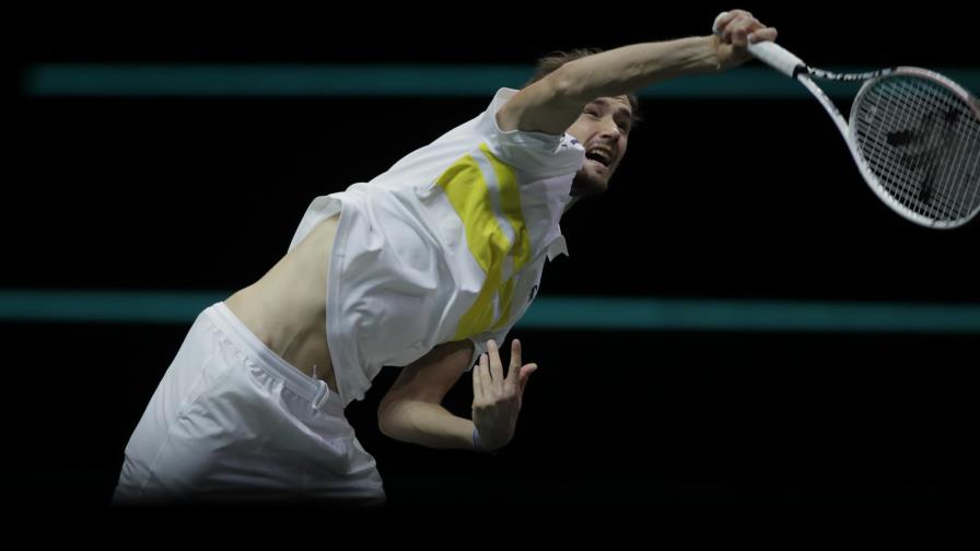 Medvedev rompe monopolio de los 4 Grandes en el Top 2