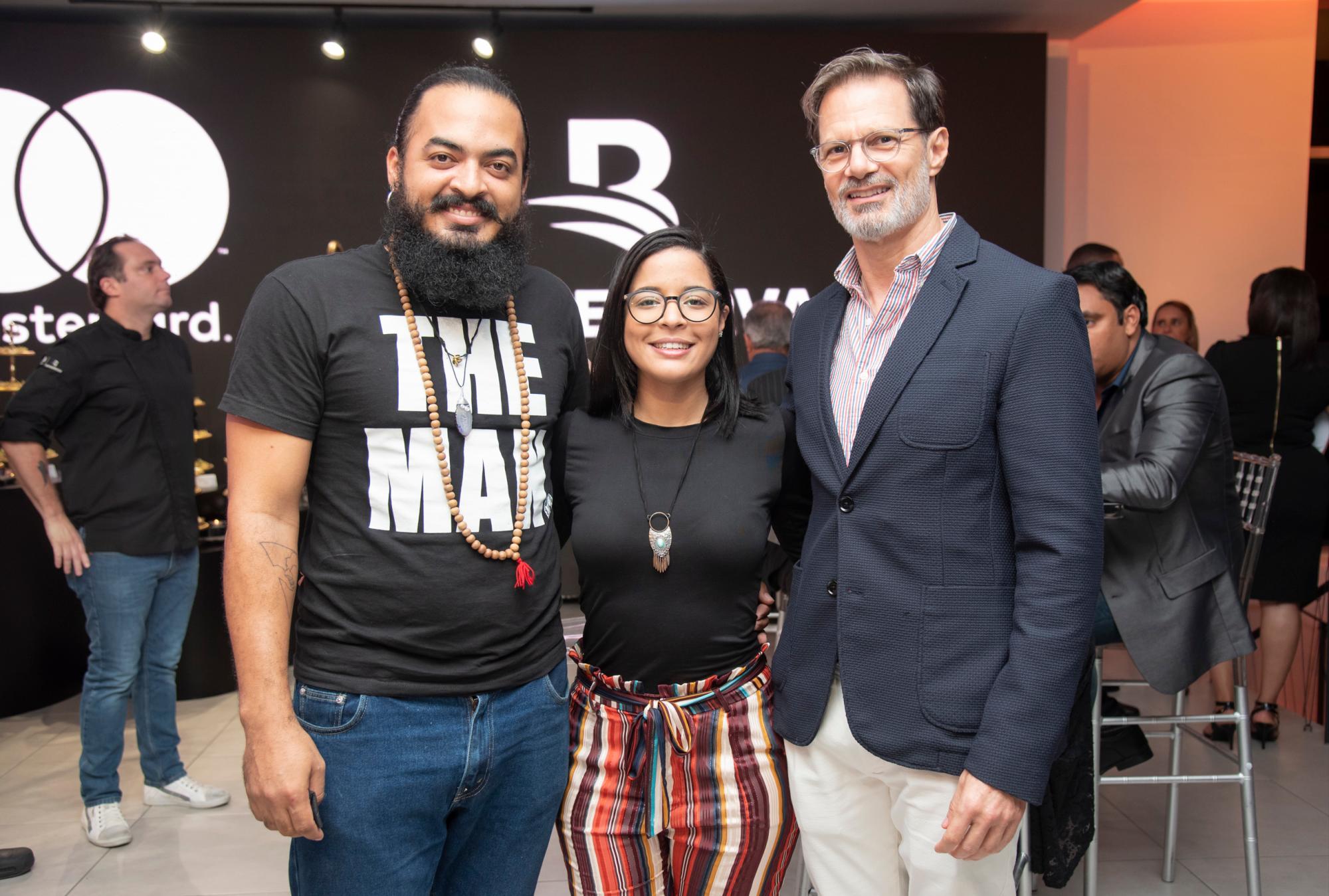 Luiggy Morales, María Virginia Ditren y Raúl Miyar.