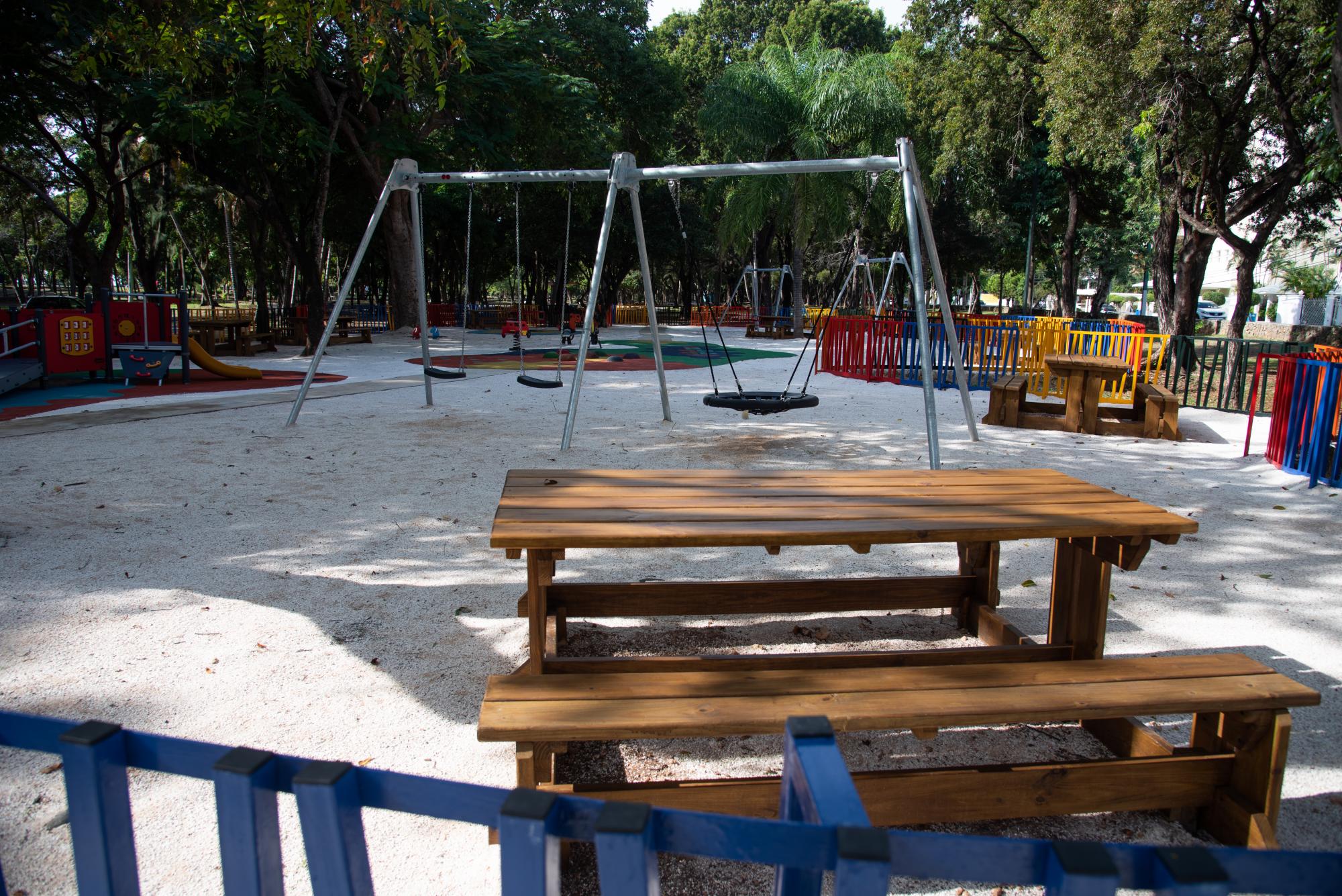 En el parque Mirador del Sur se instalaron nuevas atracciones para los más pequeños. ( Foto: Dania Acevedo)