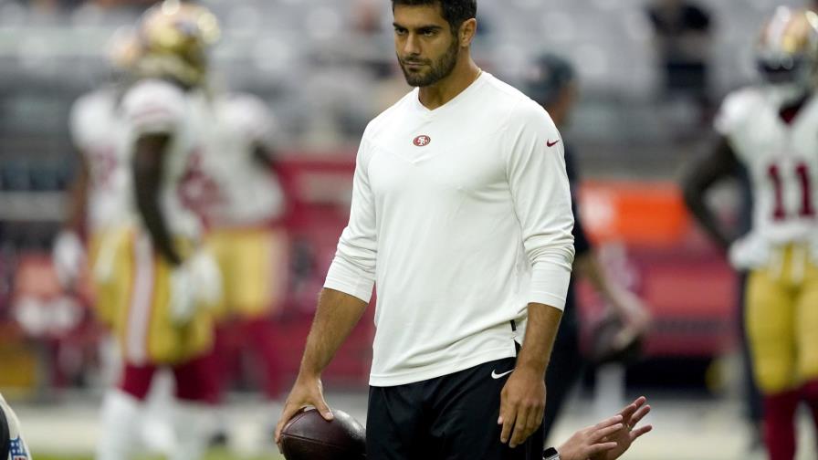 Los 49ers confían en que Garoppolo jugará esta semana
