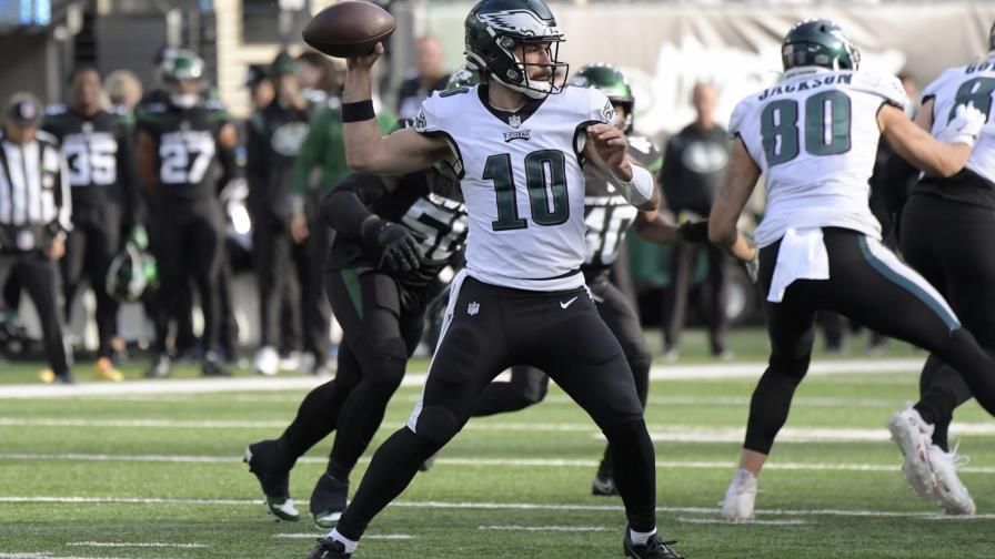 Con Minshew como titular, Eagles derrotan 33-18 a Jets