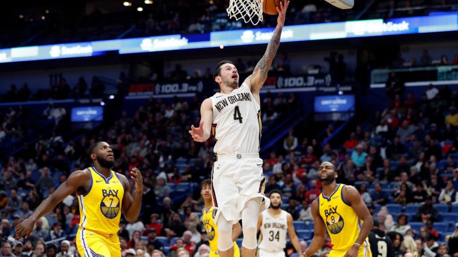 Redick anota 26 puntos y Pelicans vencen a Warriors Redick anota 26 puntos y Pelicans vencen a Warriors