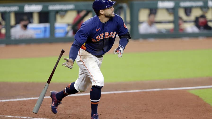 Springer pega dos HRs y Astros vencen a Diamondbacks 3-2