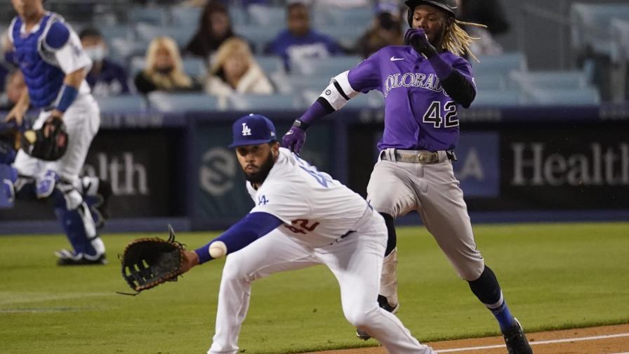 Dodgers superan 7-5 a Rockies, Price saca 1er salvamento