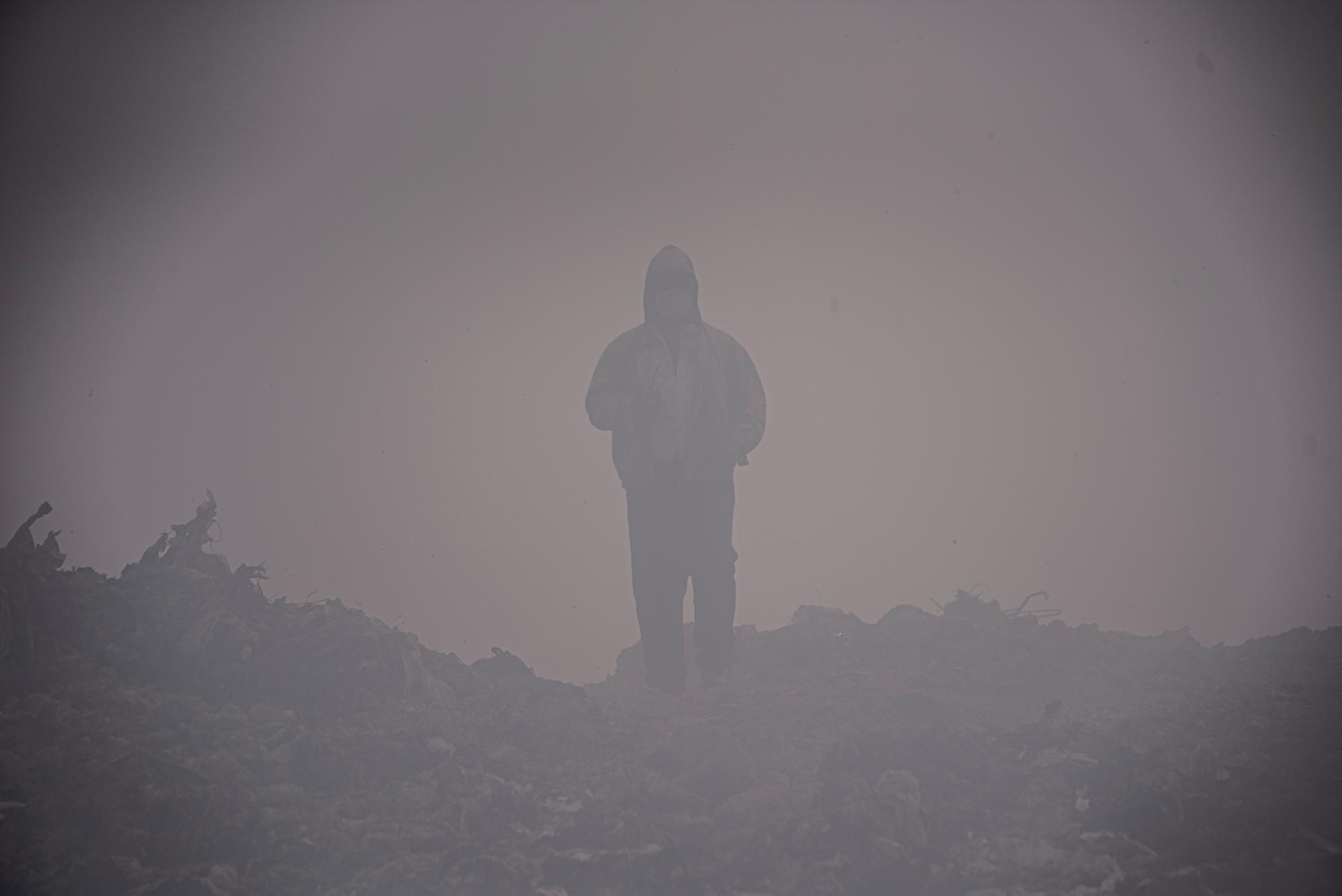 En ocasiones la visibilidad es nula.