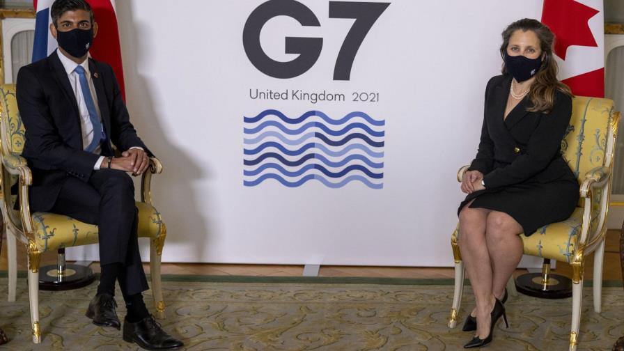 Ministros del G7 hablan sobre pandemia y evasión impositiva Ministros del G7 hablan sobre pandemia y evasión impositiva