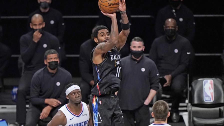 Con 39 puntos de Irving, Nets superan a  Clippers