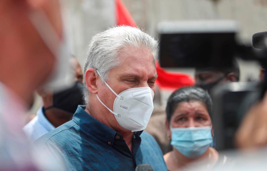 Presidente cubano asegura que se juzgará sin abusos a detenidos en protestas