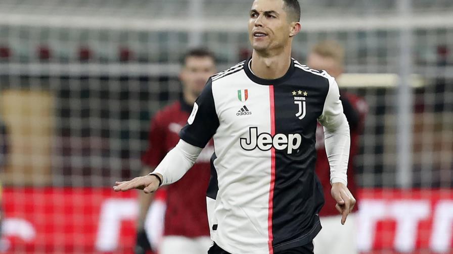 Cristiano salva a la Juve, con empate 1-1 ante Milan en Copa