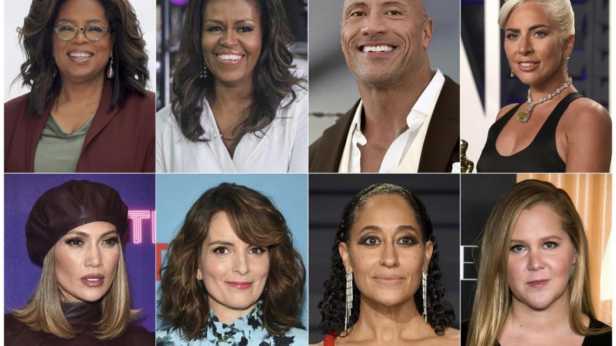 Michelle Obama, Gaga y J. Lo a gira de Oprah sobre bienestar Michelle Obama, Gaga y J. Lo a gira de Oprah sobre bienestar