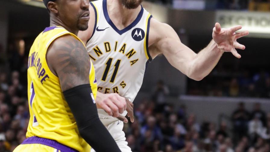 Pacers remontan al final y cortan racha de Lakers