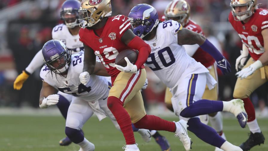49ers superan a Vikings y suman tres triunfos seguidos