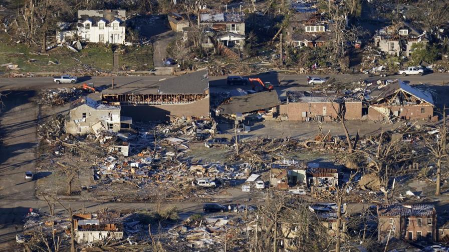 Kentucky: Disminuye cifra de muertos en fábrica por tornado