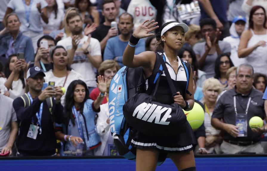 Osaka rebasa a Serena en lista de ganancias anuales