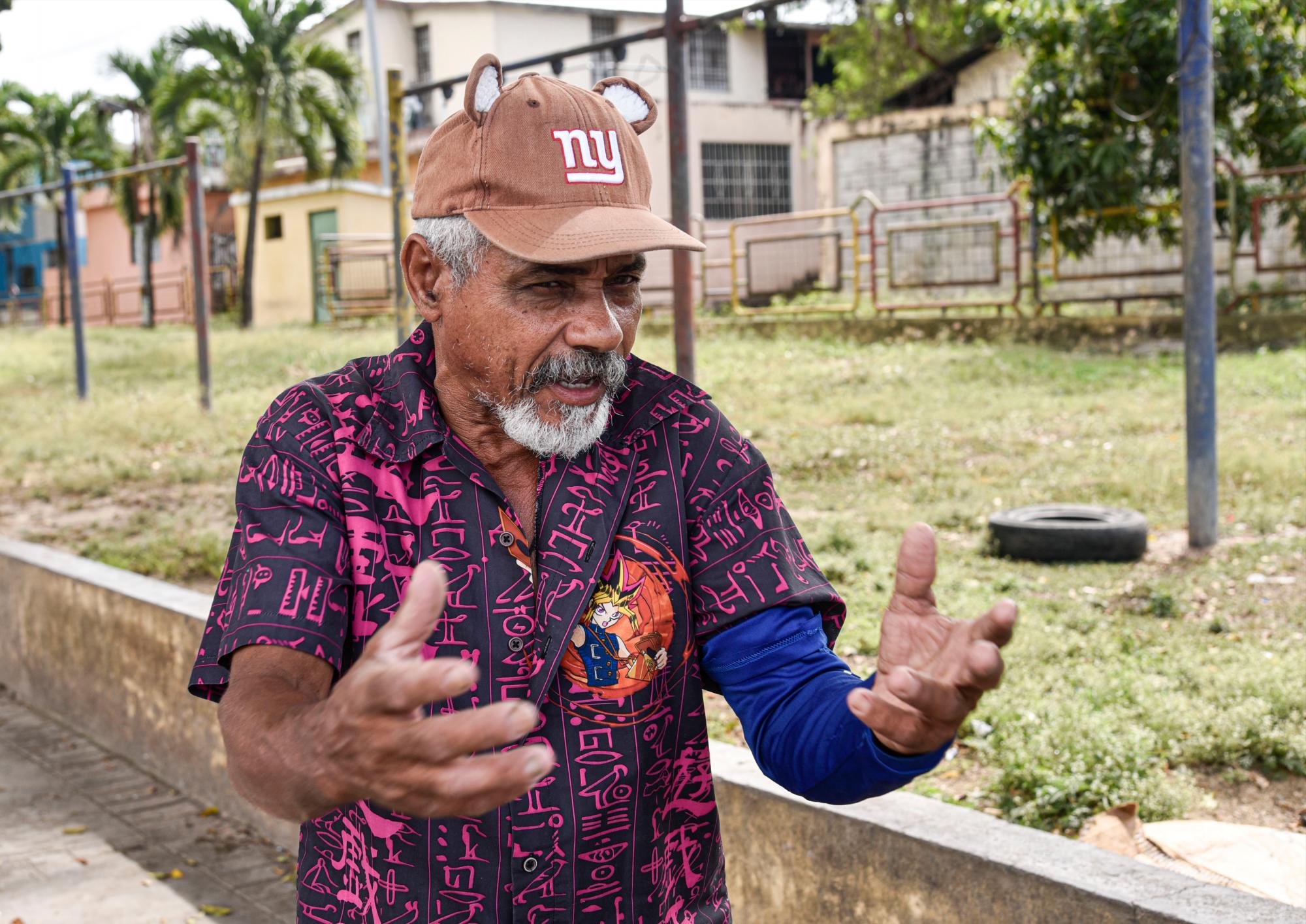 Federico Castillo, chofer de la ruta 20.