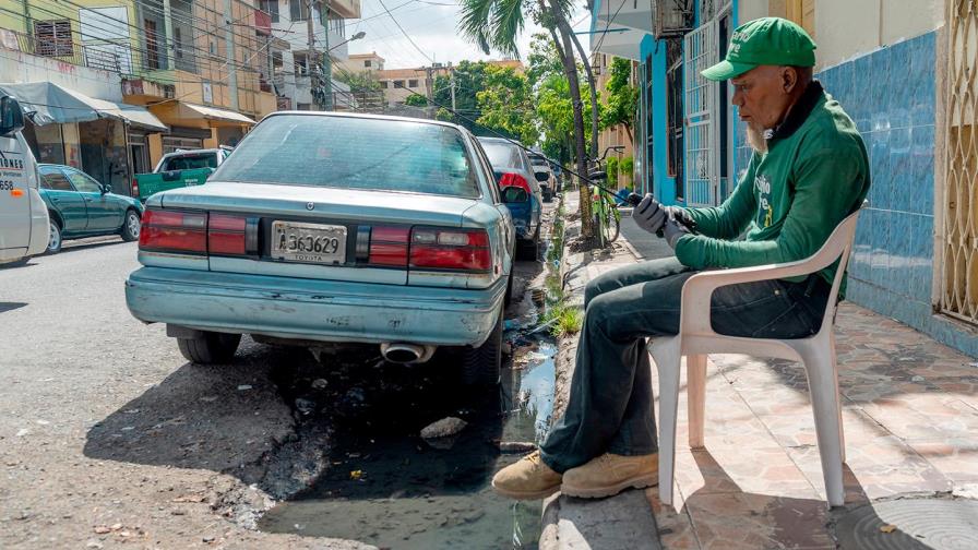 Una esquina hedionda e insalubre