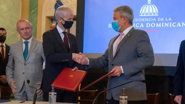 RD y Francia acuerdan desarrollar monorriel en Santiago y tren en SD