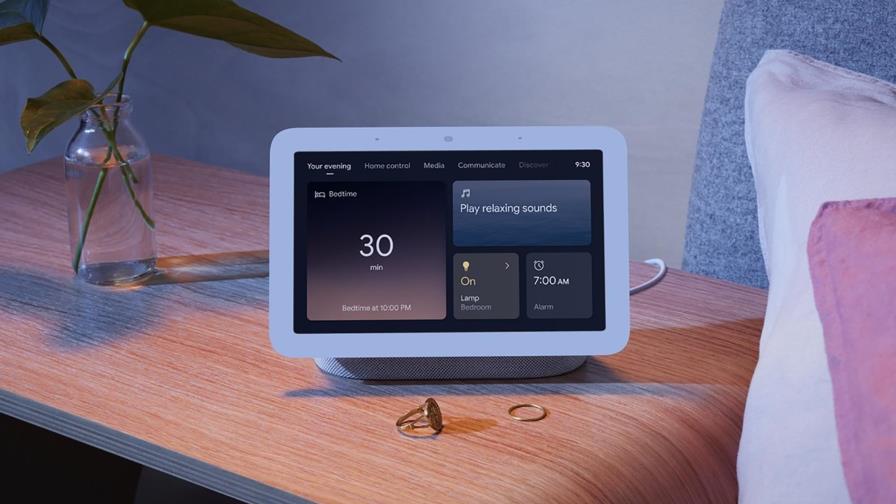 Nest Hub de Google monitorea el sueño del usuario