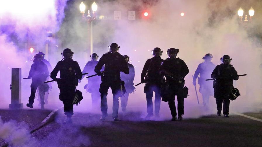 Oregon: Policía despeja zona autónoma de manifestantes