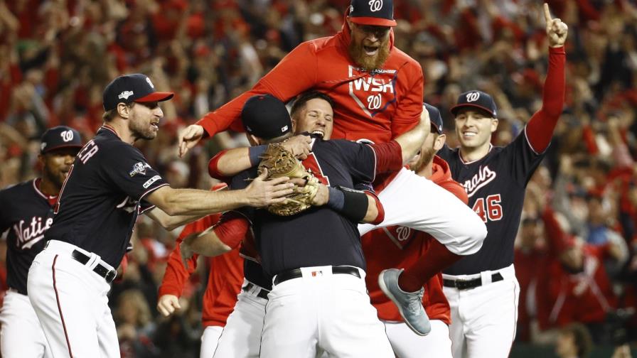 Nacionales barren a San Luis y están en la Serie Mundial