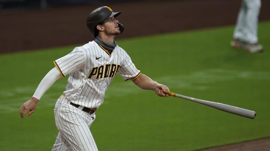 Myers pega un grand slam, Padres ganan 14-5 a los Rockies