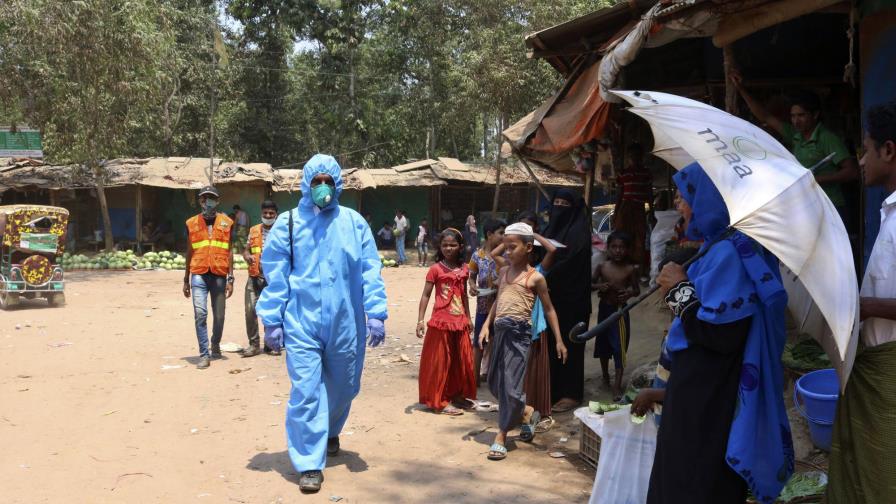 Banglades: Hallan 1er caso de COVID-19 en campos de rohinya