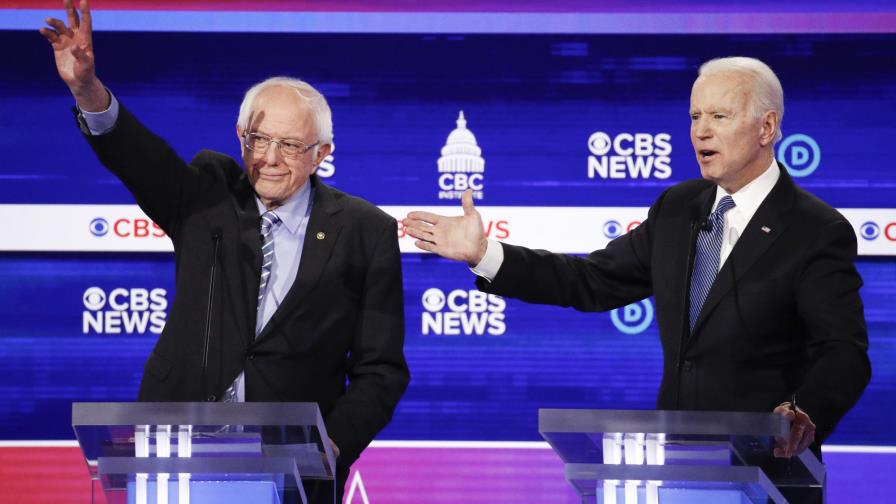 Biden y Sanders sostendrán un muy esperado debate directo Biden y Sanders sostendrán un muy esperado debate directo