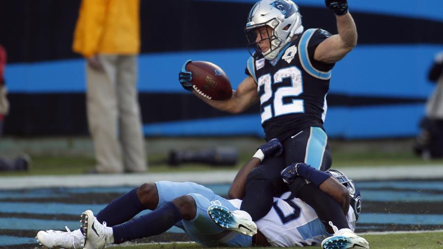 McCaffrey anota 3 veces; Panthers derrotan a Titans