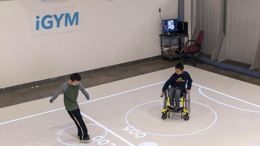 iGYM permite jugar a personas con y sin discapacidades