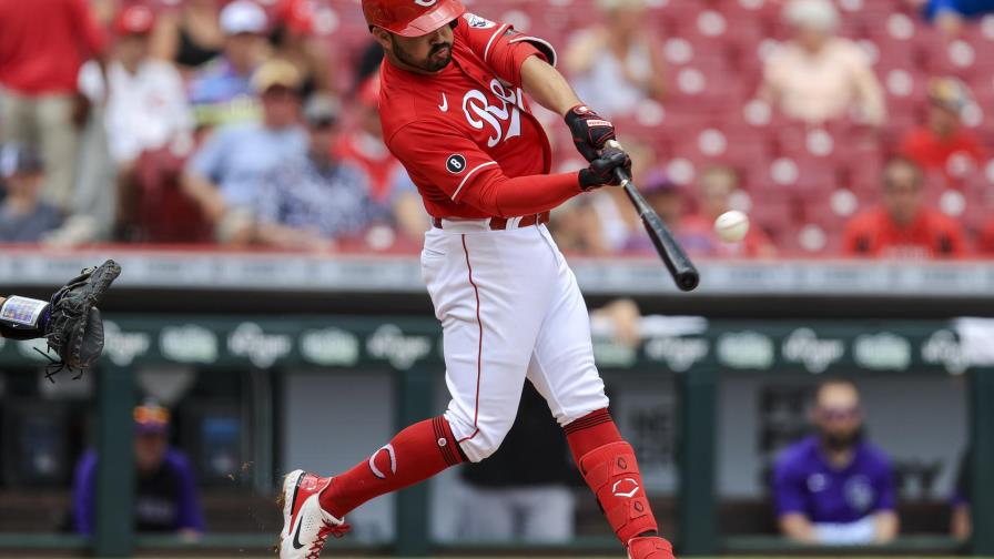 Suárez pega jonrón tempranero y los Rojos derrotan a Rockies Suárez pega jonrón tempranero y los Rojos derrotan a Rockies