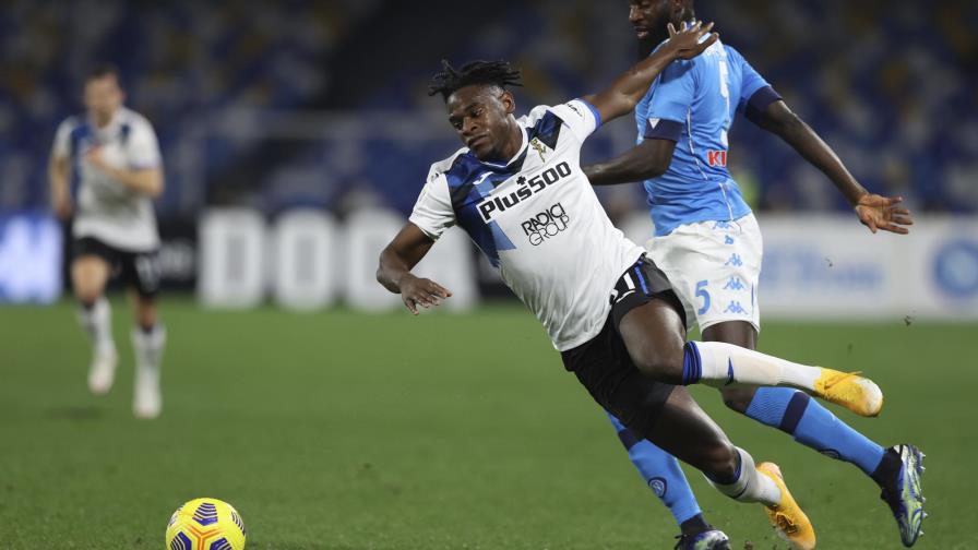 Napoli y Atalanta igualan 0-0 en ida de semis de Copa