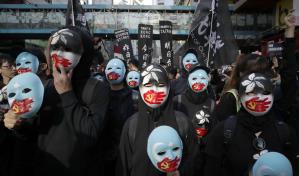 Una gran marcha marca los 6 meses de protestas en Hong Kong