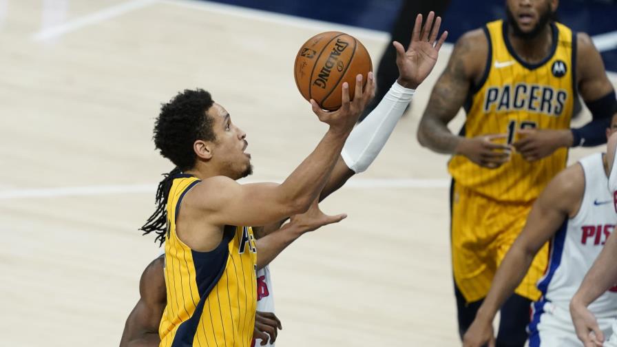 Pacers montan racha al final para vencer a Pistons