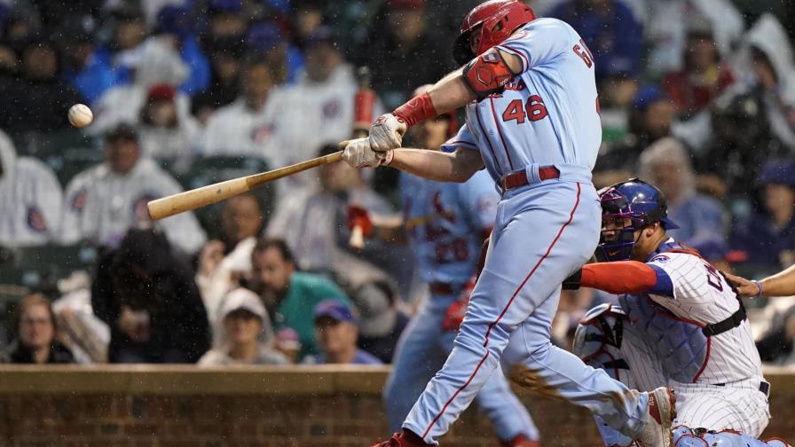 Con 3 jonrones, Cardenales vence 6-0 a Cachorros