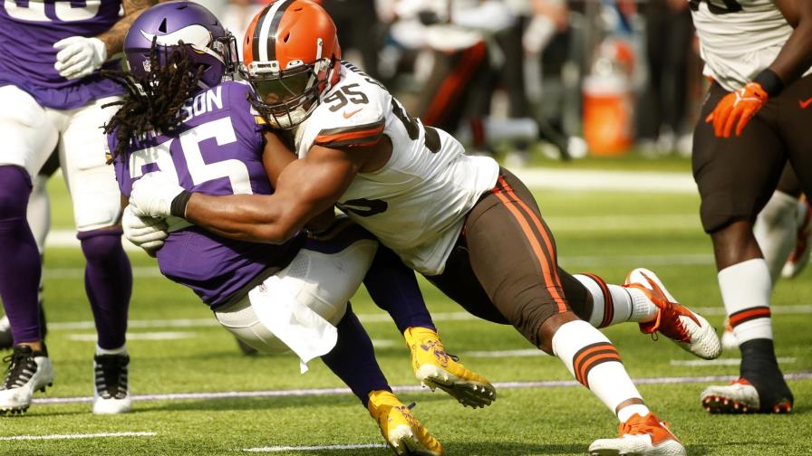 Defensa de Browns asfixia a Vikings en victoria 14-7