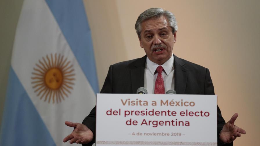 Presidente electo de Argentina visita a mandatario de México